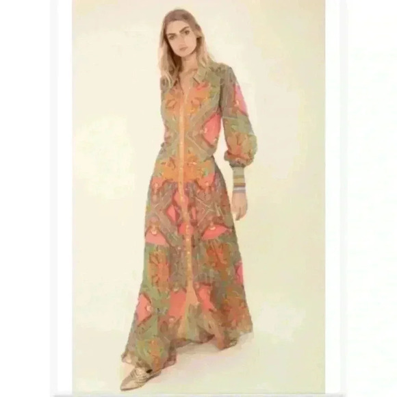 Hale Bob Dresses & Skirts - Hale Bob Maxi Dress/Duster Sz S Retailed $350